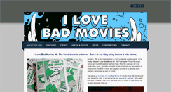 Desktop Screenshot of ilovebadmovies.com